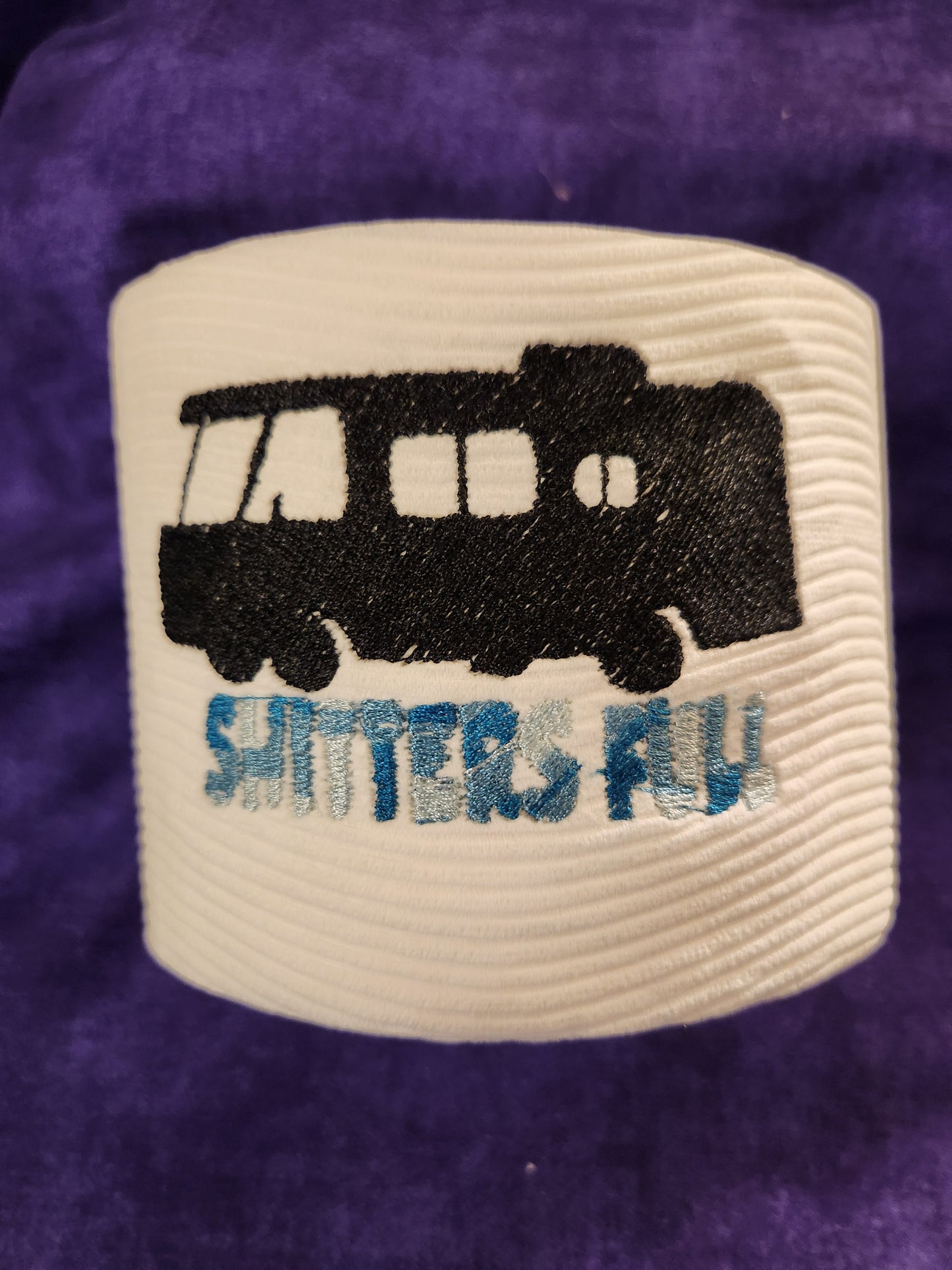 Shitters Full Embroidered Toilet Paper