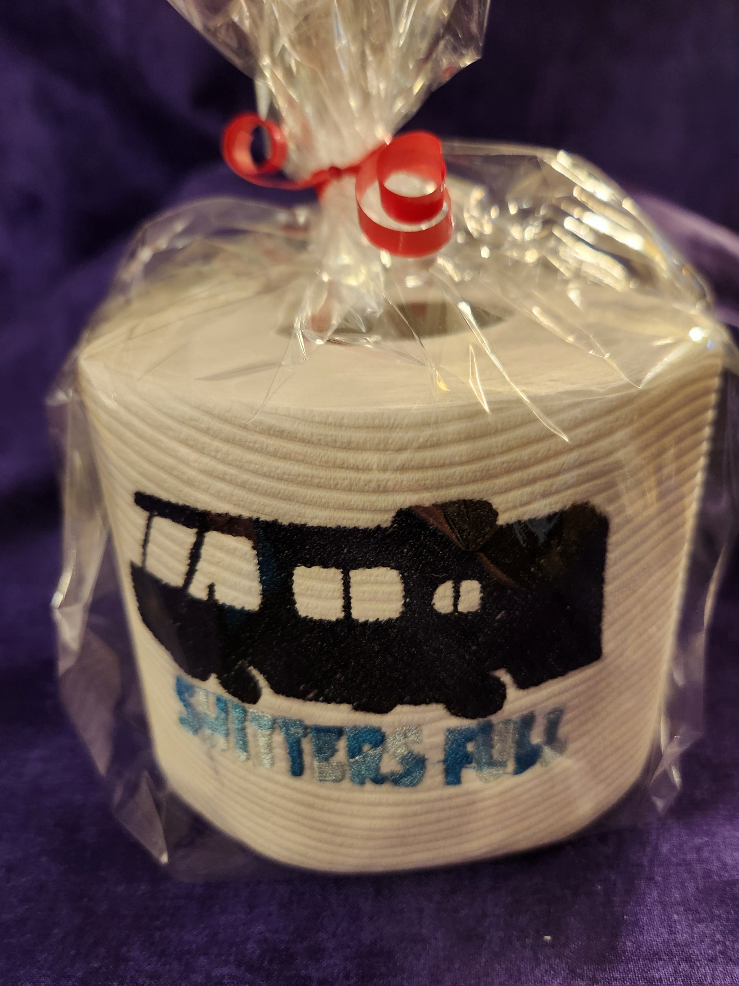 Shitters Full Embroidered Toilet Paper