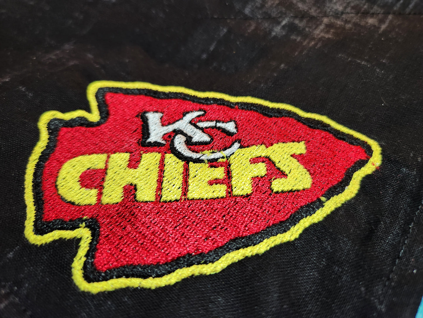 KC Chiefs Embroidered Dog Bandana