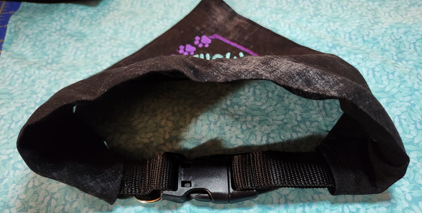 KC Chiefs Embroidered Dog Bandana