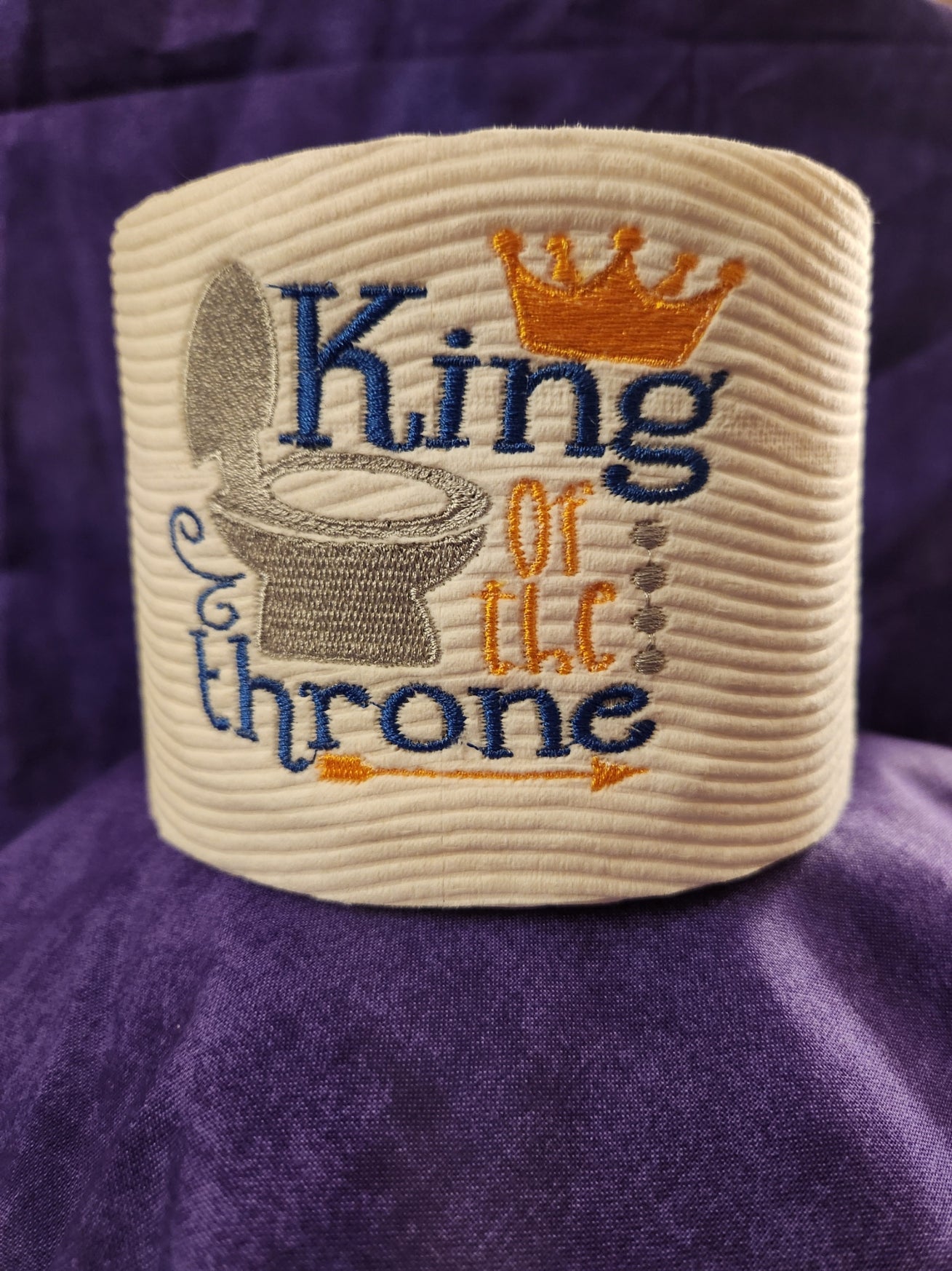 Embroidered Toilet Paper