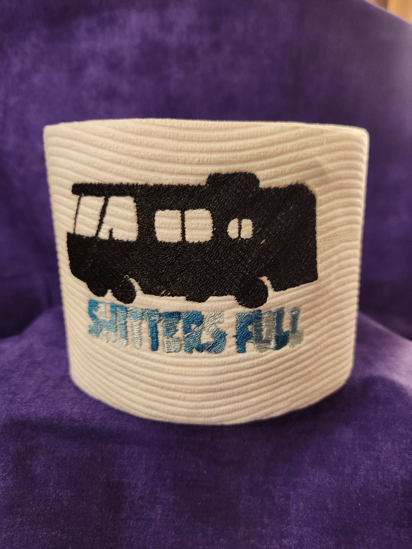 Shitters Full Embroidered Toilet Paper