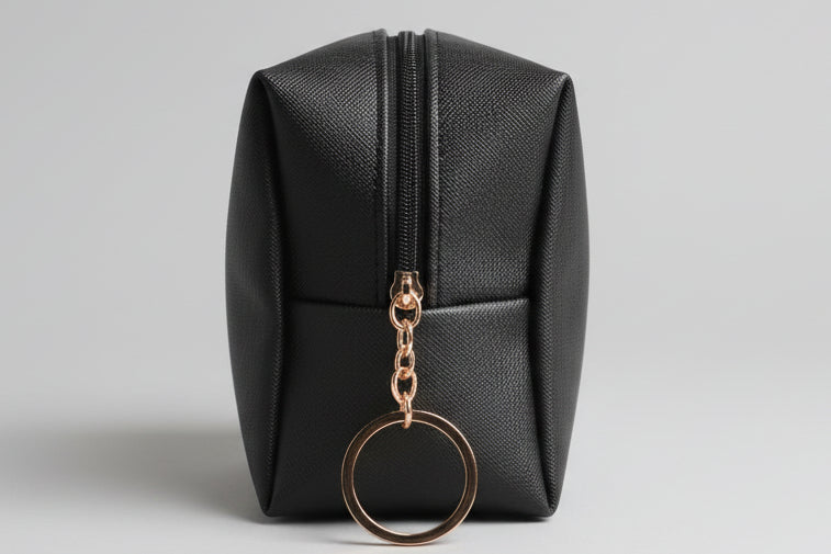 Small Black "Feeling Kinda IDGAF-ish Today" Cosmetic bag