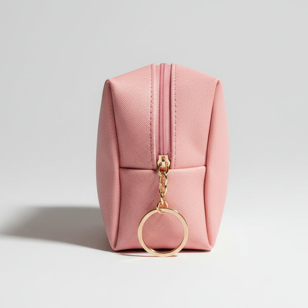 "Be Your Own Kind of Beautiful" small pink make up bag