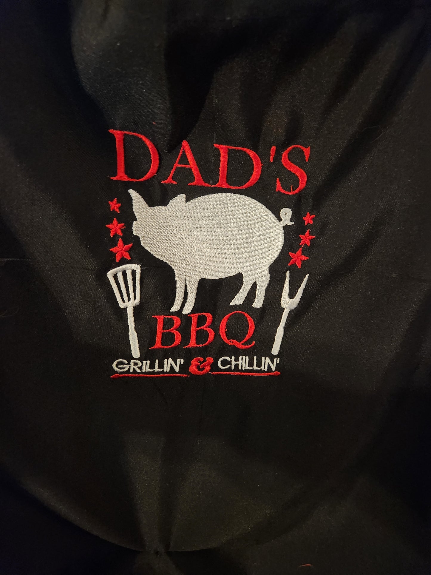 Embroidered Dads BBQ Apron