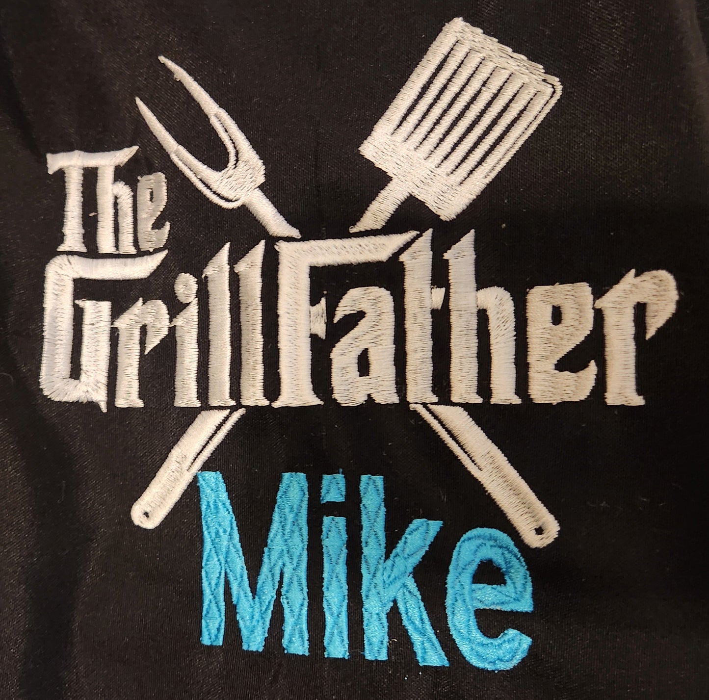 Embroidered The GrillFather Apron