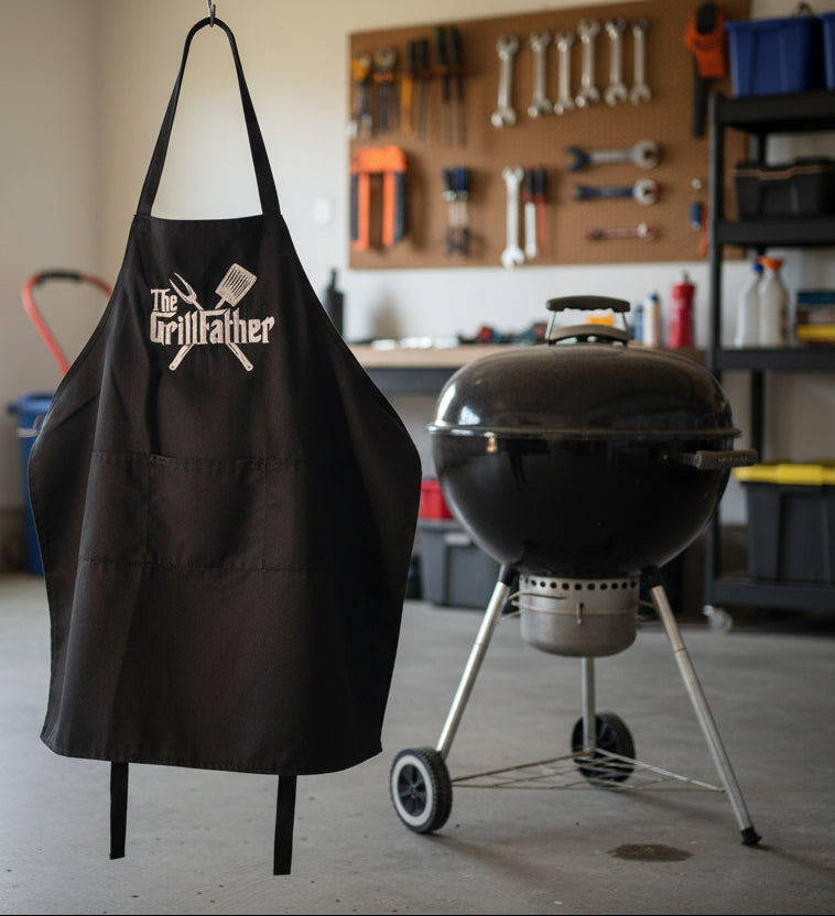 Embroidered The GrillFather Apron