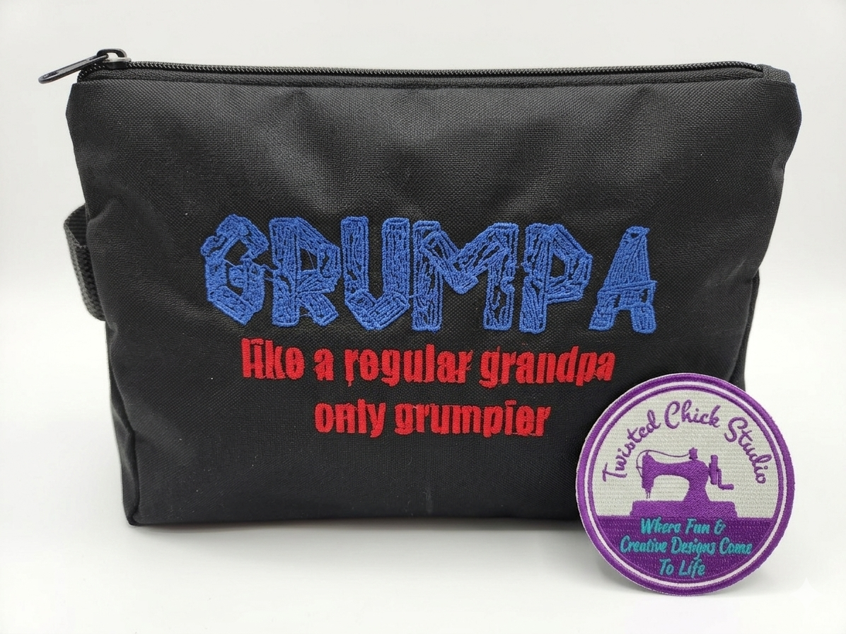 Men's Shave bag for a Special Grandpa