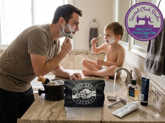 Men's Shave bag for The Best Dad Ever