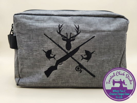 Men's Shave bag for the Outdoorsman in your life