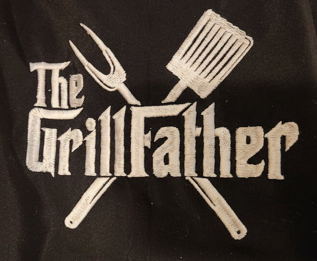 Embroidered The GrillFather Apron